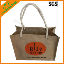 high quality natural gift bag shopping bag jute bag